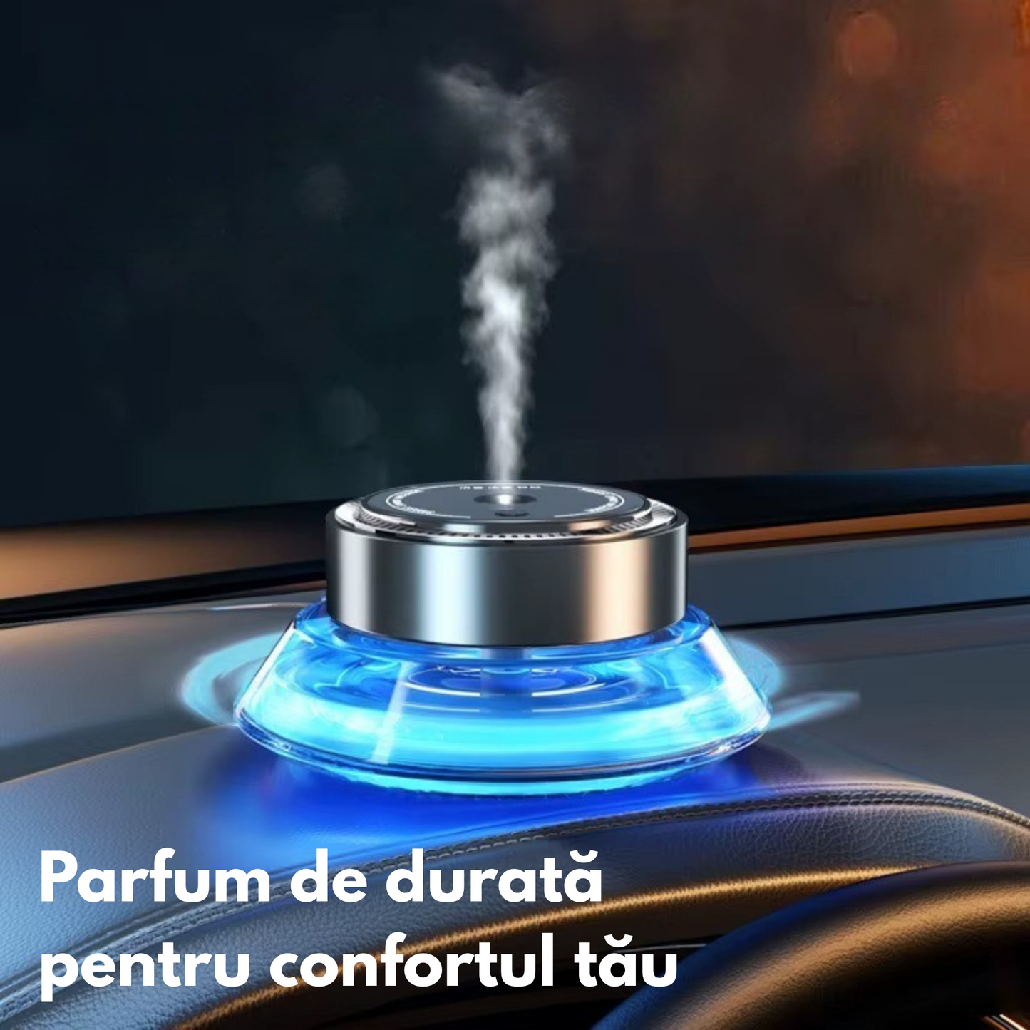 Odorizant Auto Premium PRIMEDEO®, Difuzor Aromaterapie Auto Inteligent