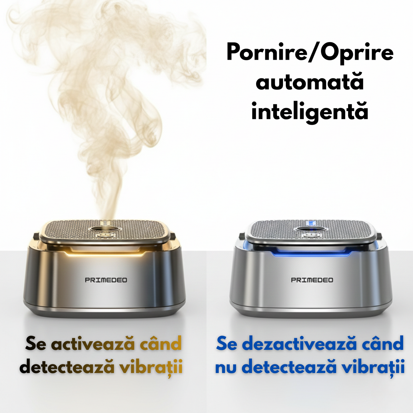 Odorizant Auto Inteligent cu Ultrasunete Pentru Bord cu Cocos si Vanilie