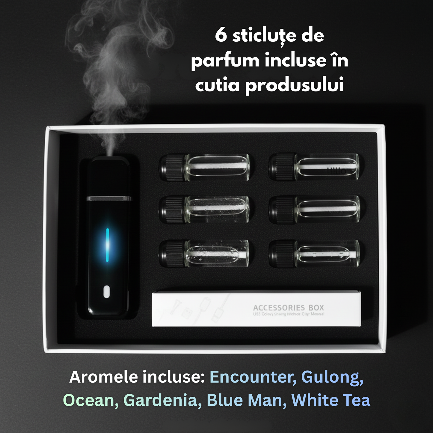 Odorizant Inteligent pentru Gura de Ventilatie