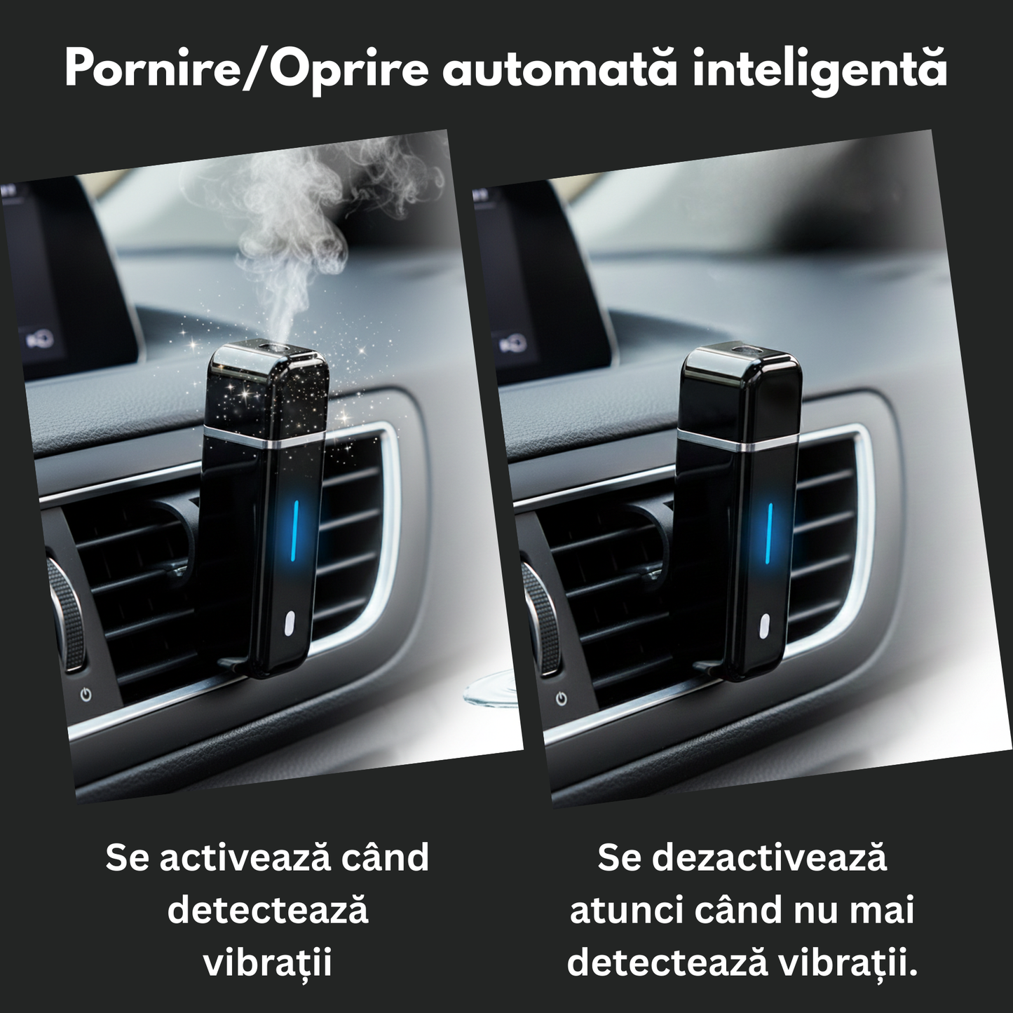 Odorizant Inteligent pentru Gura de Ventilatie