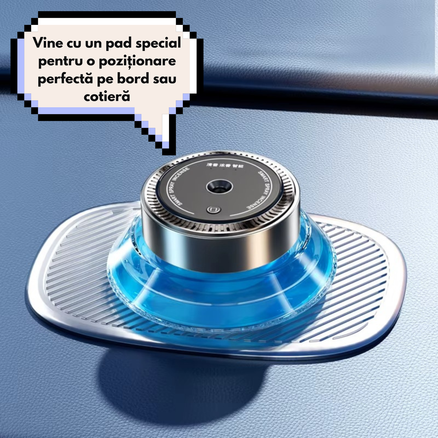 Odorizant Auto Premium PRIMEDEO®, Difuzor Aromaterapie Auto Inteligent